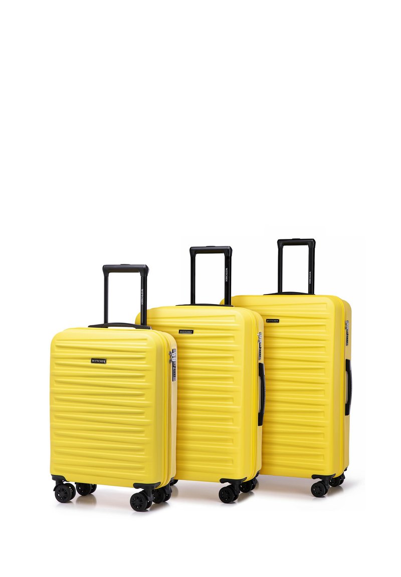 WITTCHEN LUGGAGE SET FROM ABS - Kofferset - yellow
