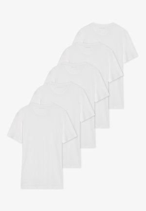 Pier One 5 PACK - T-shirts - white