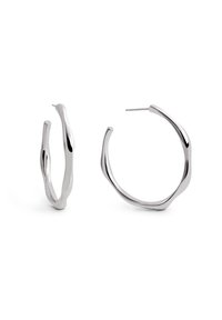 BAMBOO - Pendientes - silver-coloured