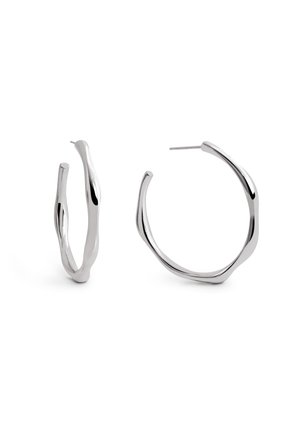 BAMBOO - Oorbellen - silver-coloured
