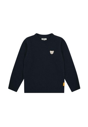 WOODLAND - Strickpullover - steiff navy