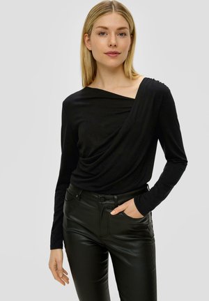 Langarmshirt - schwarz