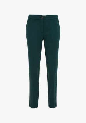 WE Fashion, WE FASHION DAMES SLIM FIT PANTALON MET STRETCH - Trousers - sea green