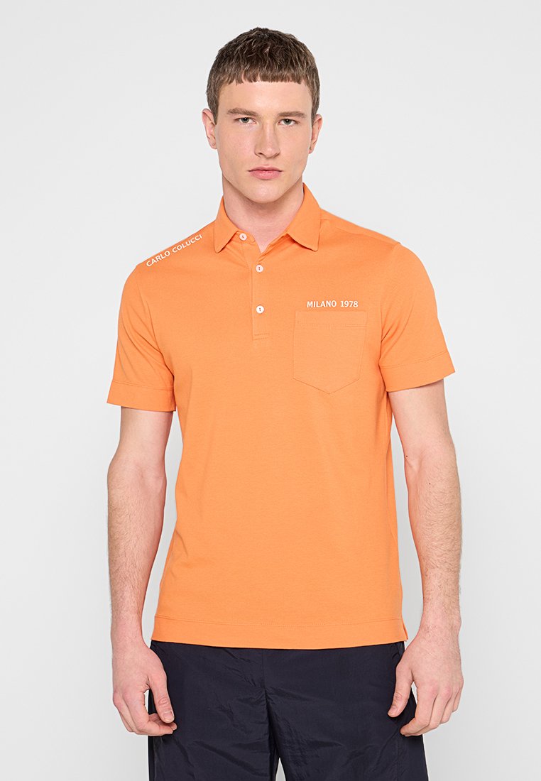 carlo colucci Poloshirt oranje