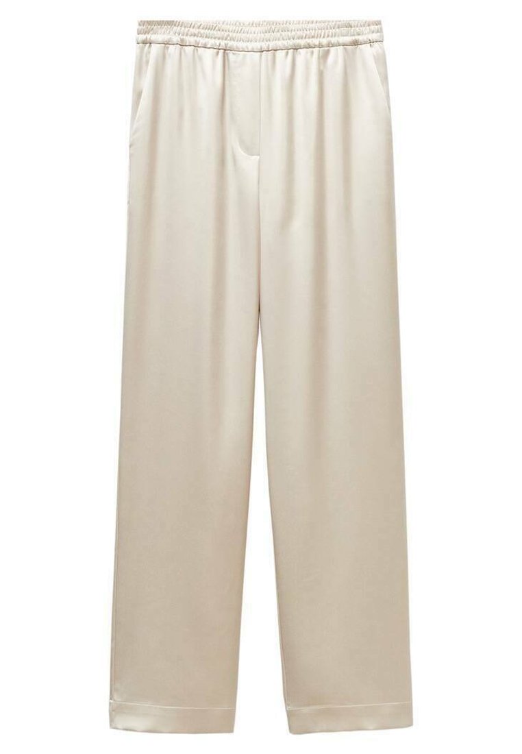 Mango Trainingsbroek beige Mango Trainingsbroek beige
