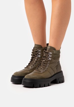 Bronx Platform ankle boots - khaki