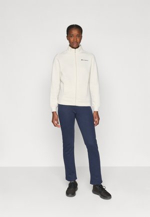 FULL ZIP SET - Sudadera con cremallera - beige