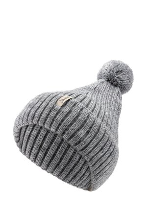 Mütze - silber melange