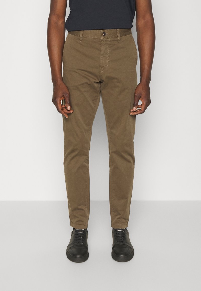 Herren Chinos | BOSS TABER Chino dark green/dunkelgrün - LX46579 Herren Chinos | BOSS TABER Chino dark green/dunkelgrün - LX46579