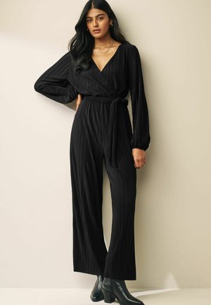 Next LONG SLEEVE PLISSÉ - Overal - black