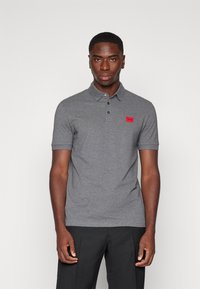 HUGO DERESO - Poloskjorter - medium grey