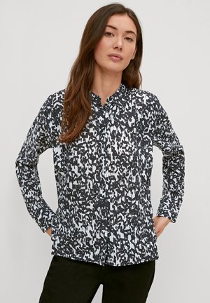 ORNÉ D’UN DÉTAIL PLISSÉ - Overhemdblouse - weiß