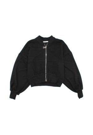 FULL ZIP - Strickjacke - nero