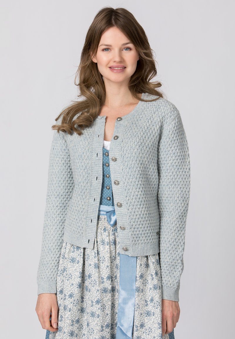 Stockerpoint JULIETTE - Strickjacke - rauchblau