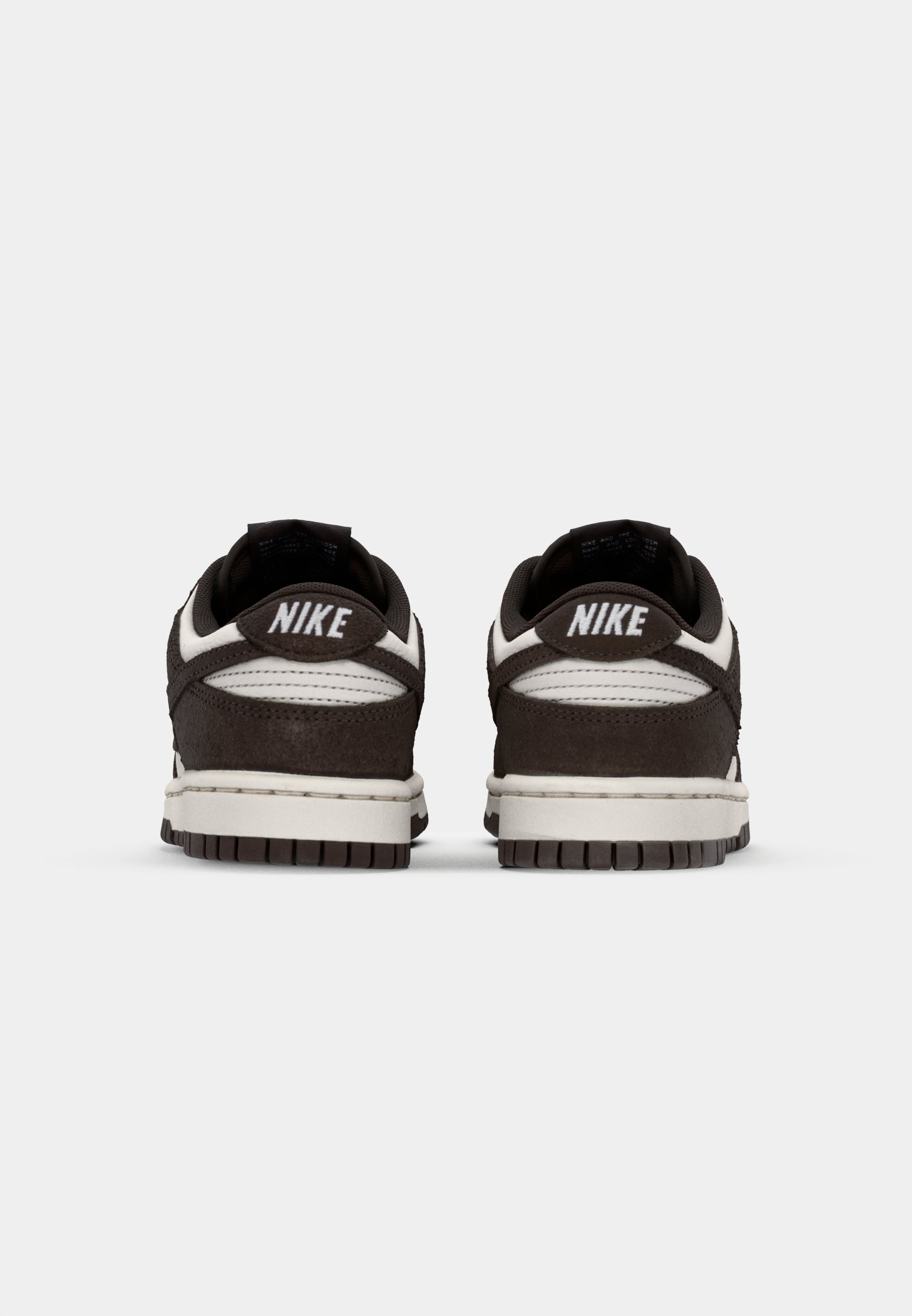 Nike Sportswear DUNK RETRO - Sneaker low - pale ivory/baroque  brown/dunkelbraun - Zalando