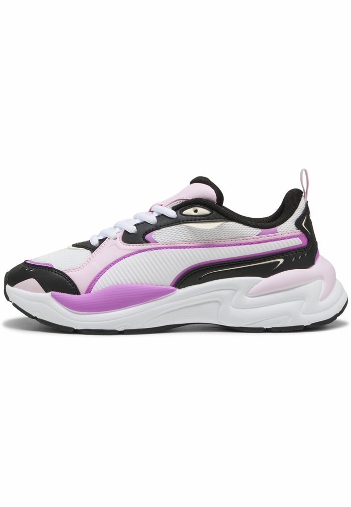 PUMA X-RAY 4 UNISEX - Trainers - white-electric orchid-pearl pink- black