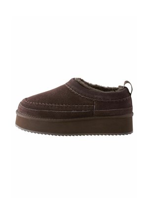 REGULAR FIT - Pantoffels - chocolate brown