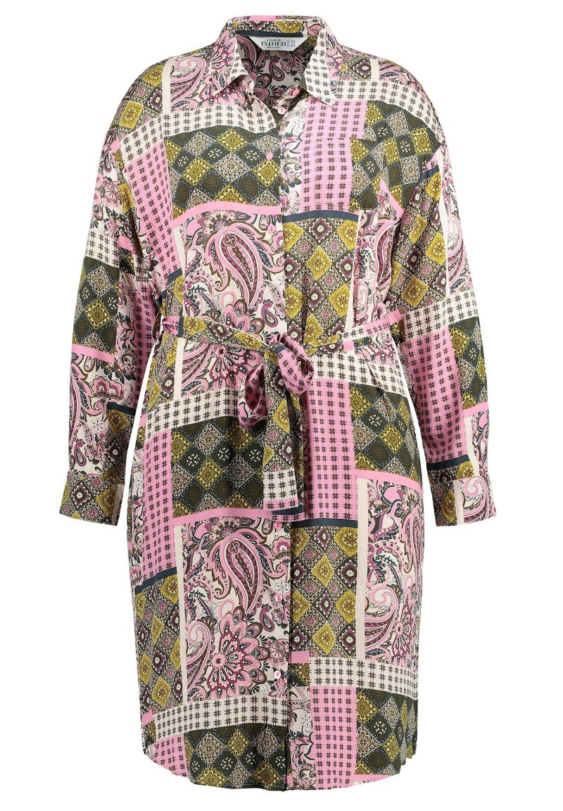Damen Freizeitkleider | Studio Untold PAISLEY Blusenkleid bessen/rosa - PX59061 Damen Freizeitkleider | Studio Untold PAISLEY Blusenkleid bessen/rosa - PX59061