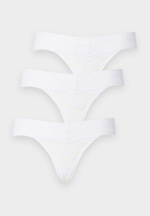 BRIEF THONG 3 PACK - String - white