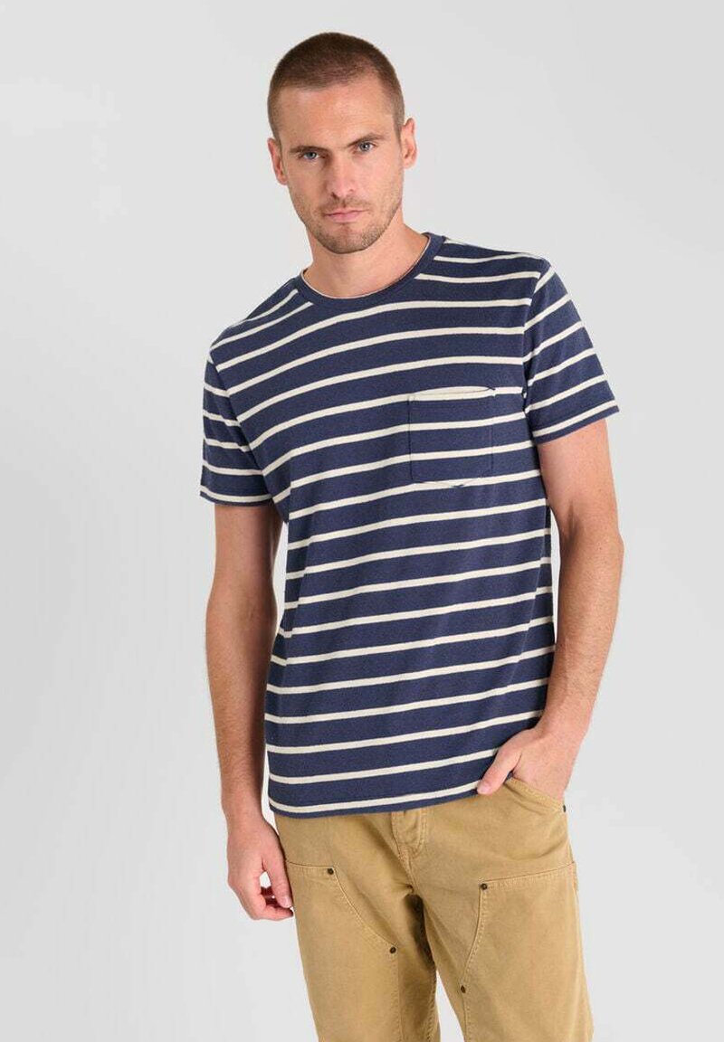 Le Temps Des Cerises NORIS - Print T-shirt - bleu