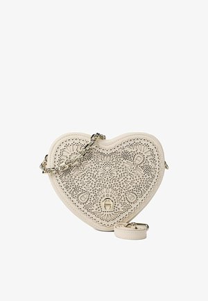 AIGNER, FASHION UMHÄNGETASCHE LEDER 20 CM - Cross body bag - macadamia white