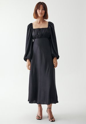 IVY GATHERED - Maxi dress - black