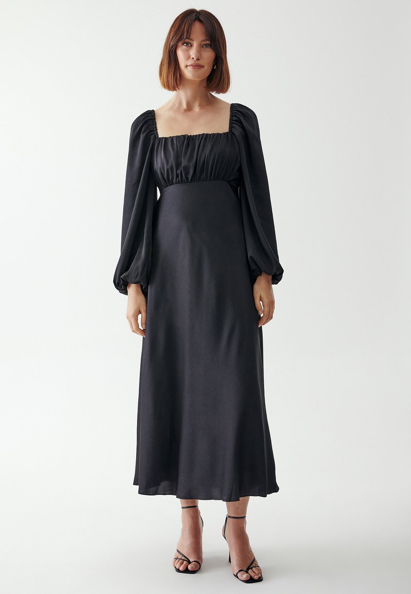 CALLI - IVY GATHERED - Maxi dress - black, Enlarge