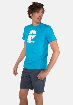 Protest SHORTSLEEVE - T-shirt print - electric blue
