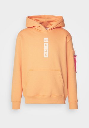 Alpha Industries HOODY - Hoodie - tangerine