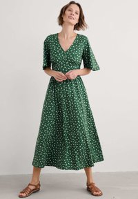Seasalt Cornwall - CHATEAUX HALF SLEEVE - Jersey dress - bud flower dark forage bud flower dark forage Thumbnail Image 1