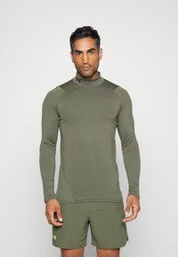 Under Armour UA CG ARMOUR FITTED MOCK COLD GEAR - Topper langermet - marine green