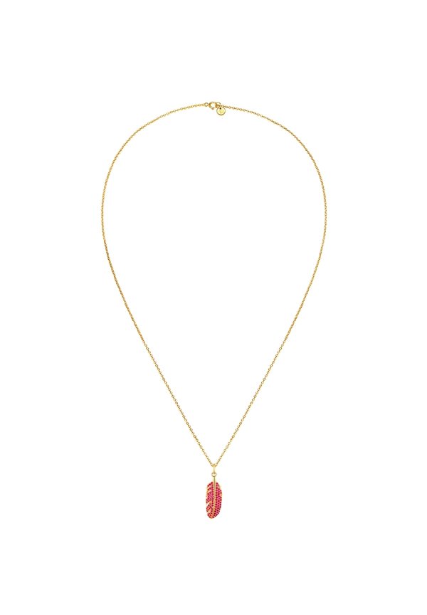 FEDER - Halskette - gelbgoldfarben