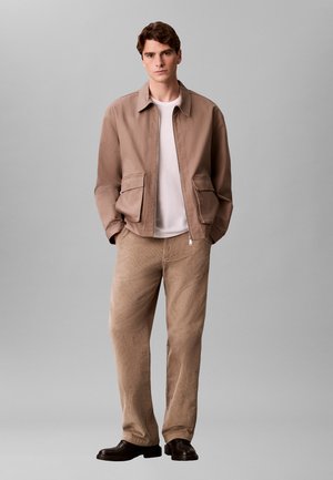 90S STRAIGHT - Broek - vintage khaki