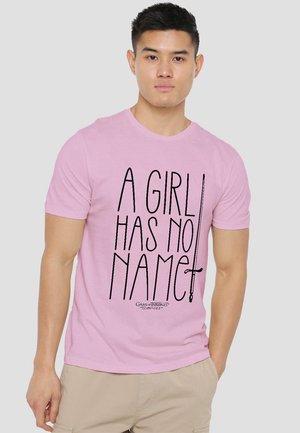Cotton Soul, GAME OF THRONES NO NAME - Print T-shirt - pink