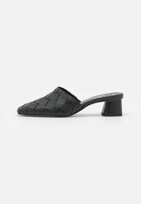 FABIANA - Mules de salto - black