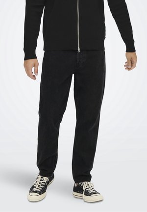 Jeans Tapered Fit - black