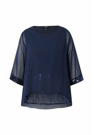 Ulla Popken LAYERED - Blouse - marine