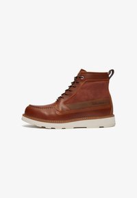 Timberland BRITTON MILLS Lace-up ankle boots rust copper