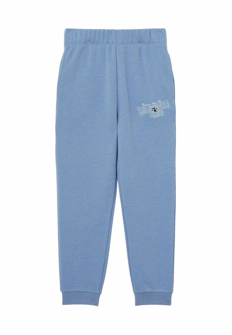 Reiss REISS SMILEYWORLD | REISS CUFFED JOGGERS UNISEX FIT - Treniņtērpa apakšdaļas - blue