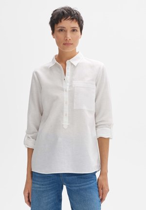 LANGARM FREPPA - Blouse - white