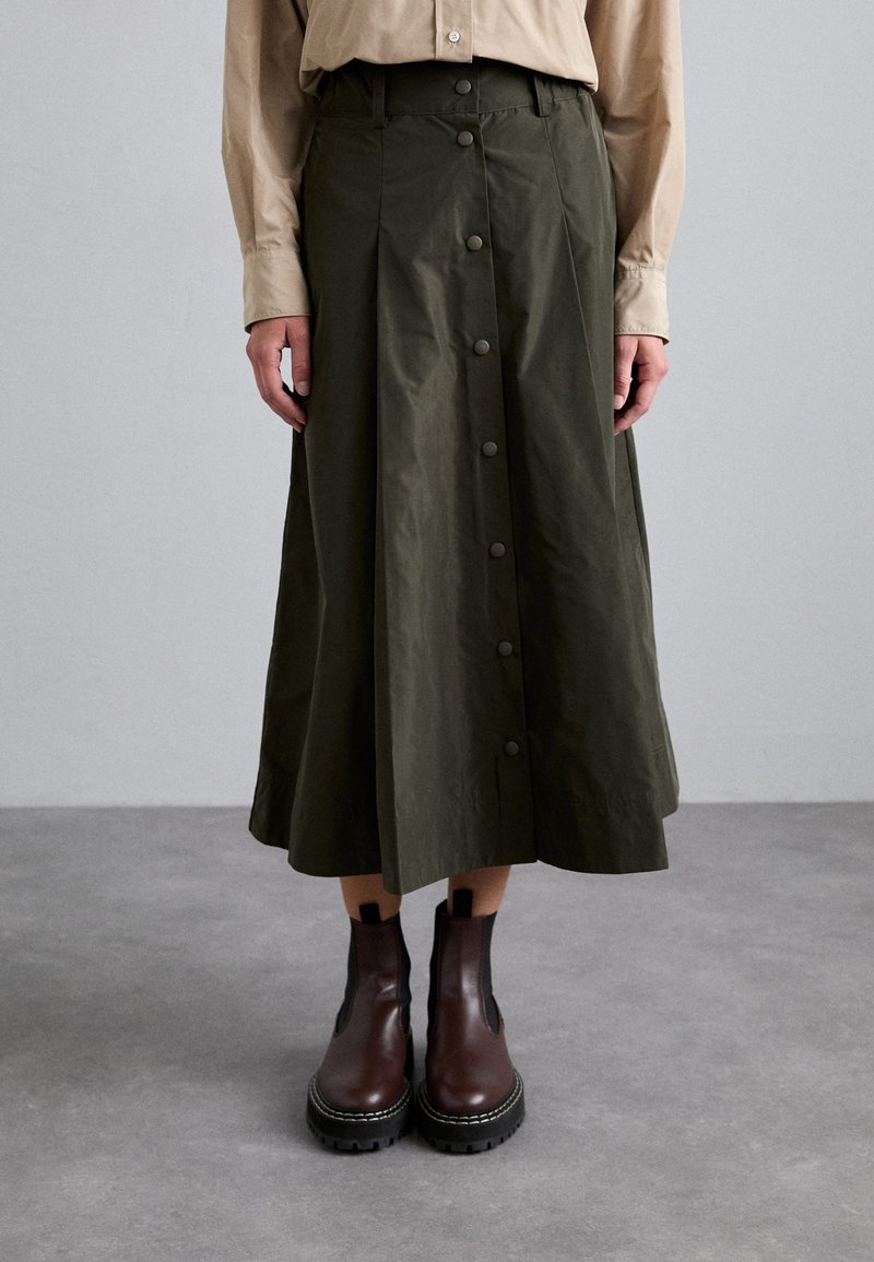 ASPESI GONNA NELLY - A-Linien-Rock - militare