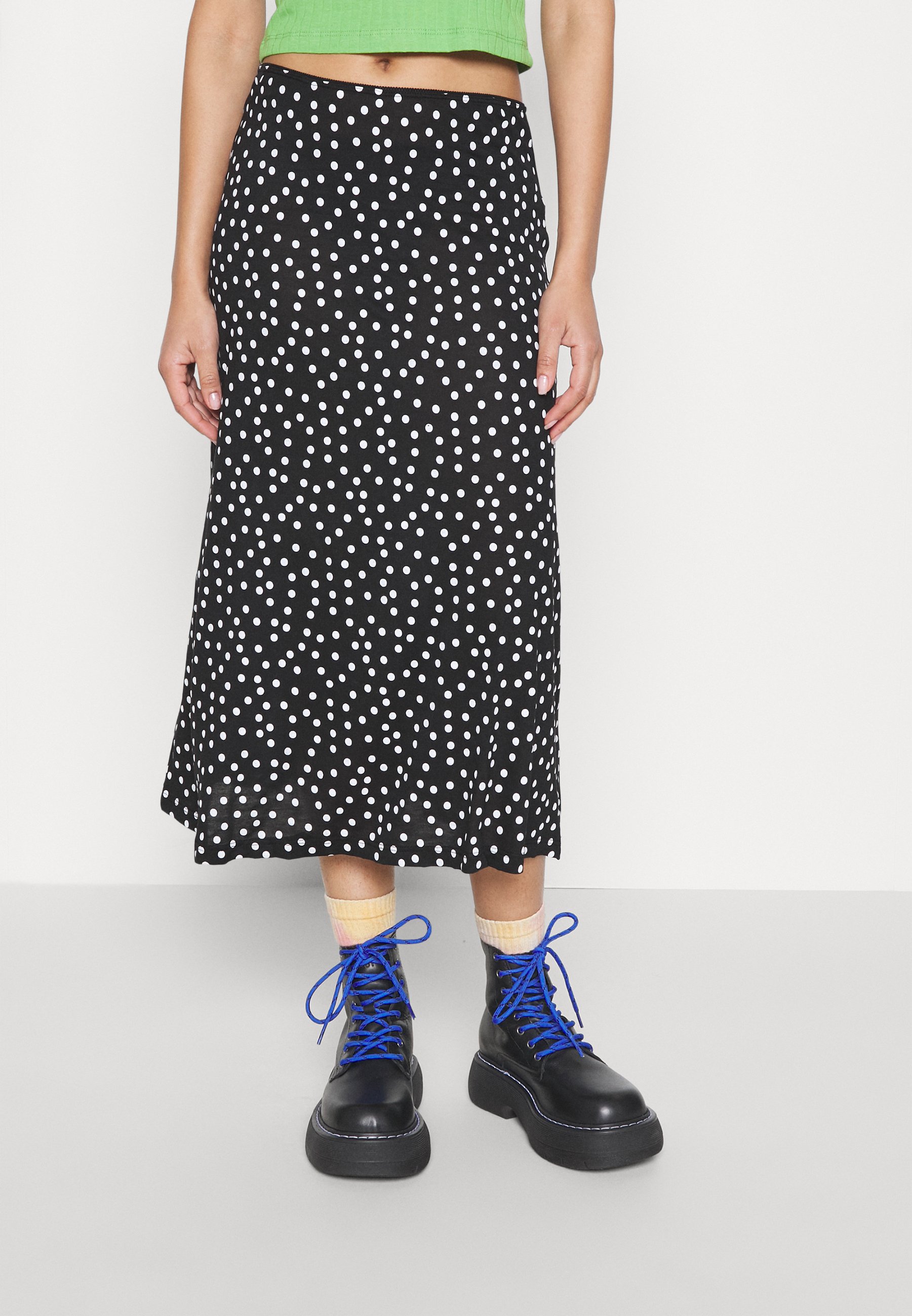 Vero Moda VMMARISOL LONG SKIRT A Linien Rock pearled ivory black
