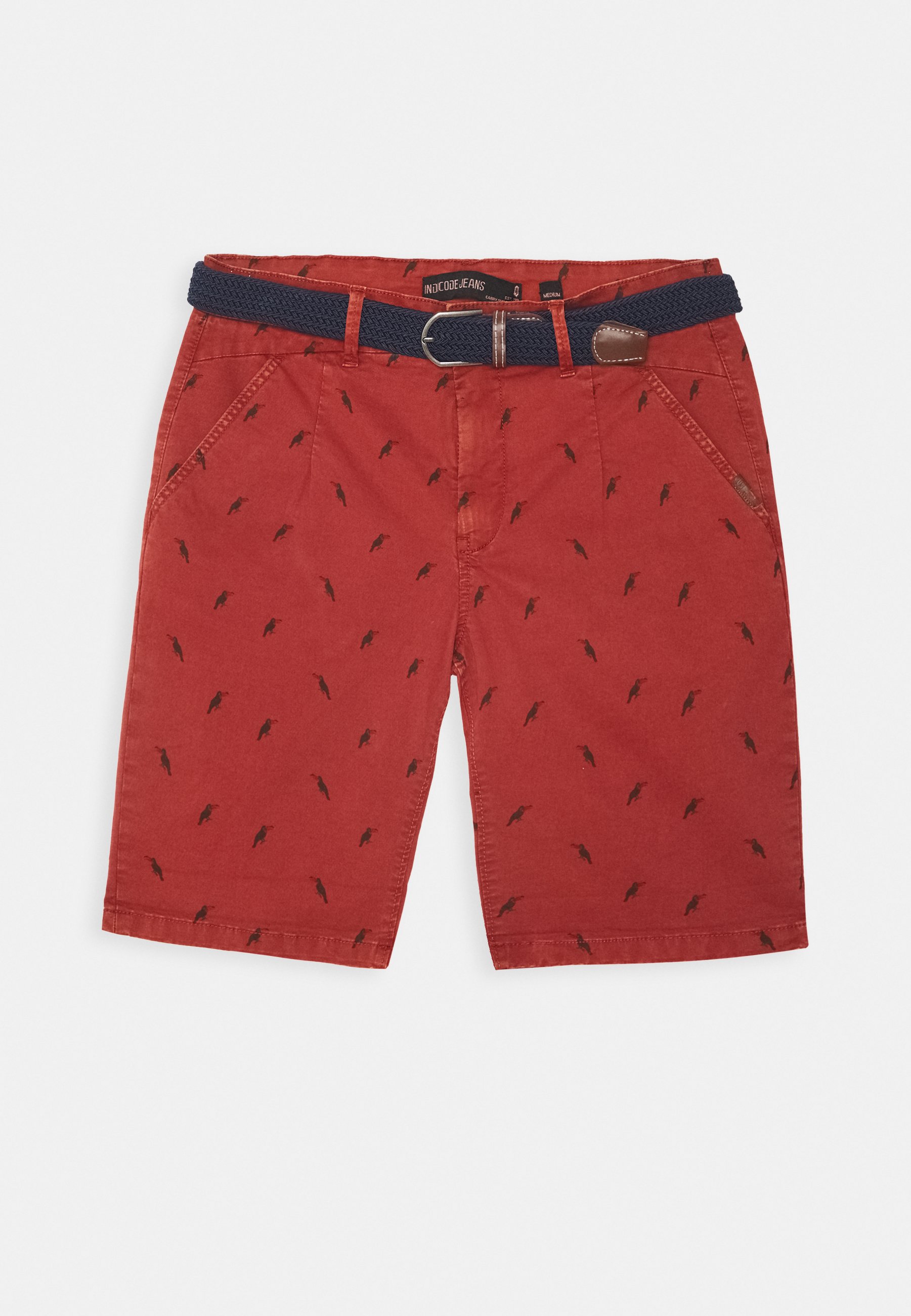 INDICODE JEANS ASHFIELD Shorts red ochre Zalando.no INDICODE JEANS FREDERICA - Shorts - army