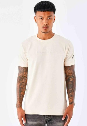 Camiseta estampada - ivoire