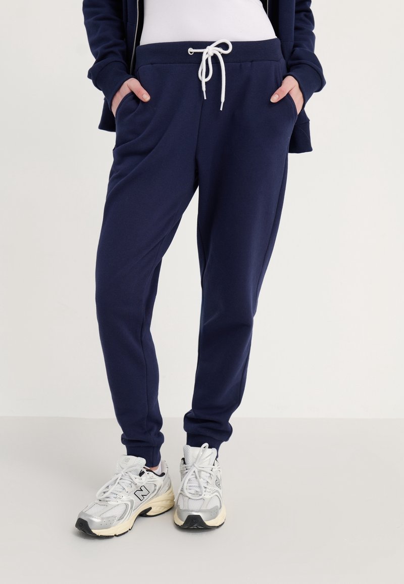 Even&Odd Tracksuit bottoms - dark blue