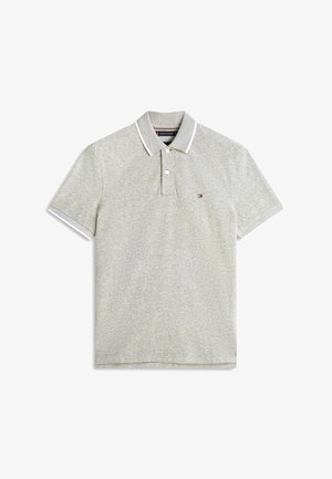 Tommy Hilfiger, REGULAR FIT PIQUE POLO SHIRT WITH LINEN - Polosärk - dark artichoke