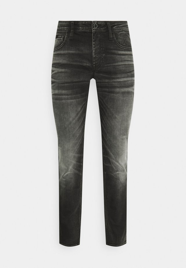 OZZY STRETCH  - Jeans Tapered Fit - nero