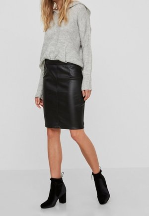 Noisy May, Jupe crayon - black