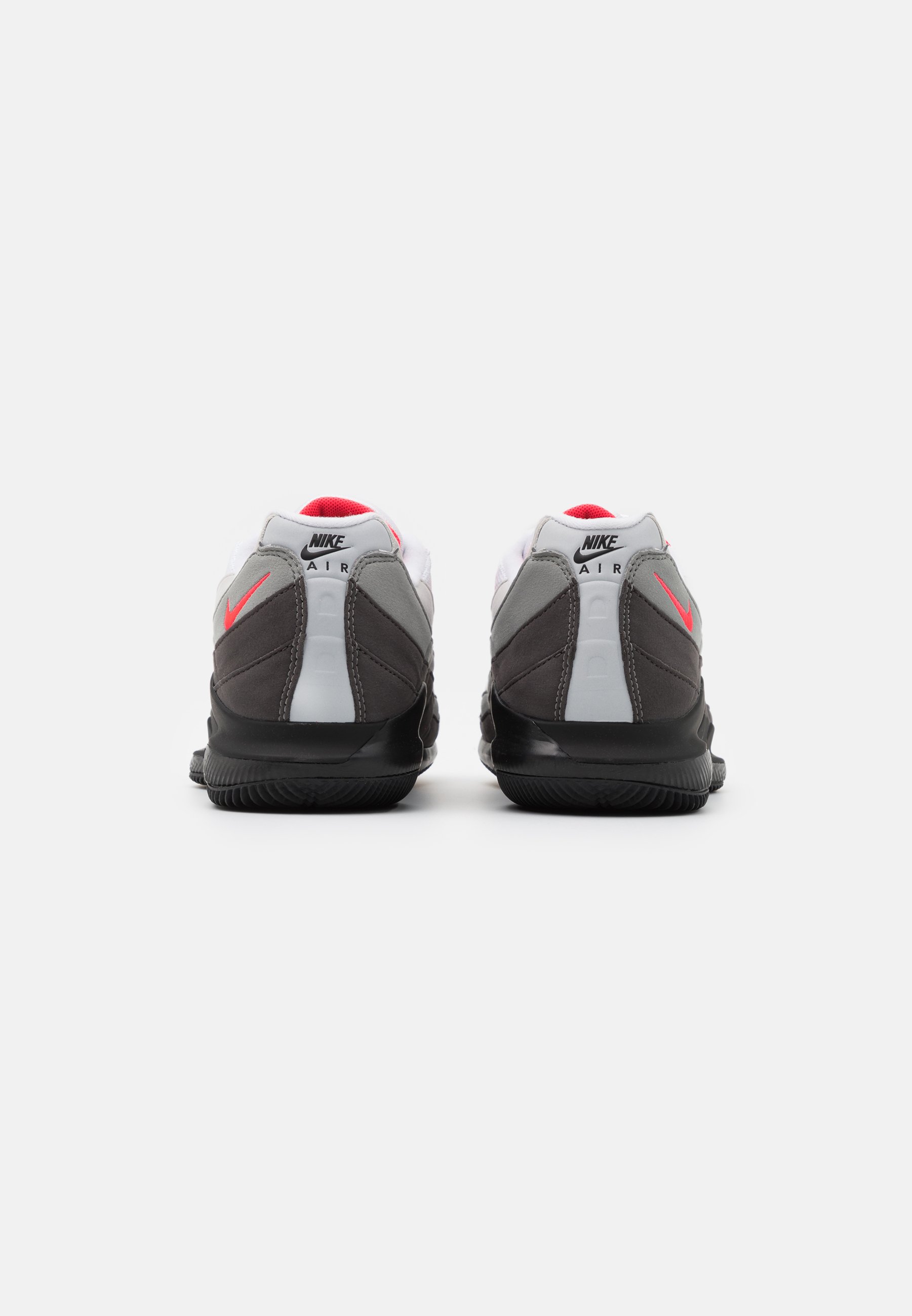 nike air max 95 white/neutral grey/medium grey/solar red