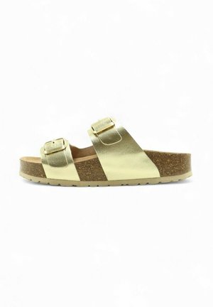 VEINTE TREND - Sandalias planas - dorado